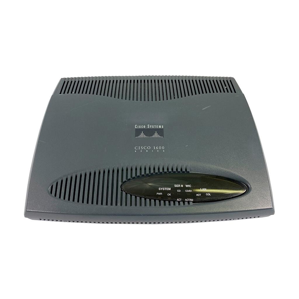 Cisco 1601-R Modular Router, 4MB Flash &amp; 8MB DRAM