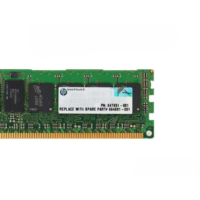 HPE 8GB 1Rx4 PC3-12800R (DDR3-1600) Registered CAS-11 Memory Kit