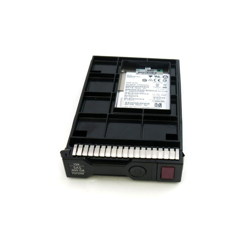 HPE 300GB 15K 3.5-inch SAS 12Gb/s SC Converter Enterprise Hard Drive w/ caddy