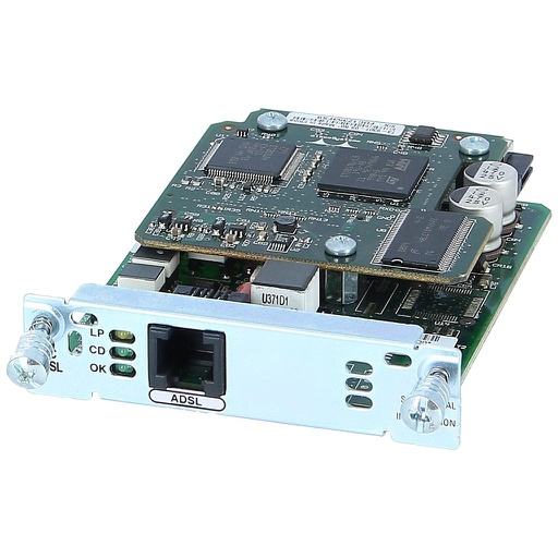 [HWIC-1ADSL] Cisco 1-port ADSL-over-POTS with dying gasp HWIC