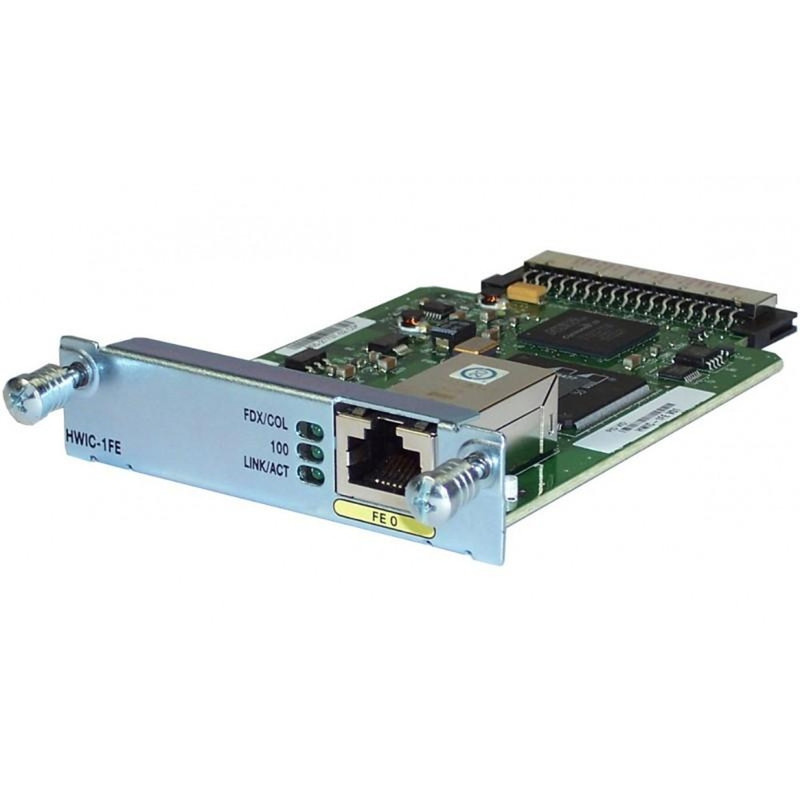 Cisco 1-Port Fast Ethernet Layer 3 HWIC for Integrated Services Routers