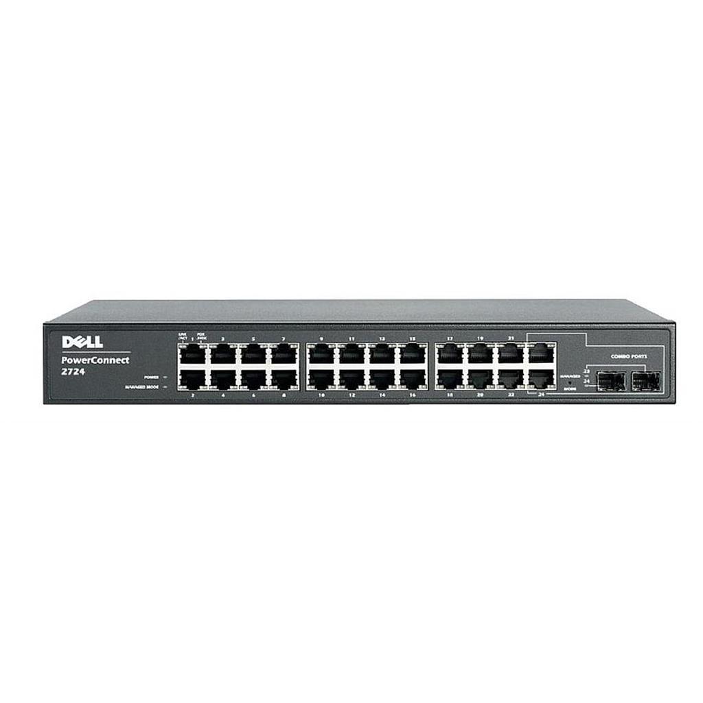 Dell PowerConnect 2724 24-Port Web-managed Gigabit Ethernet Switch