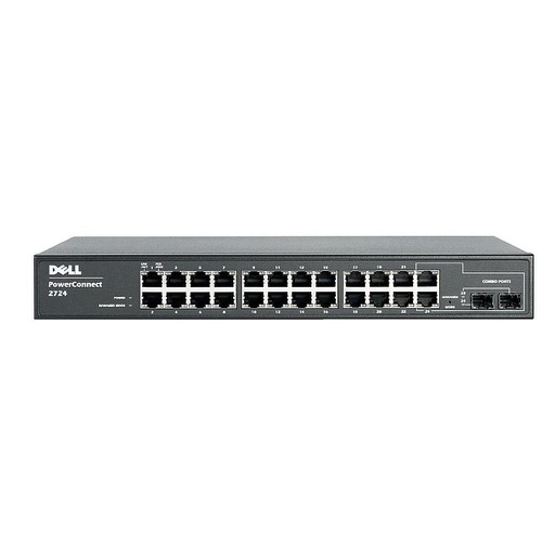 [POWERCONNECT 2724] Dell PowerConnect 2724 24-Port Web-managed Gigabit Ethernet Switch