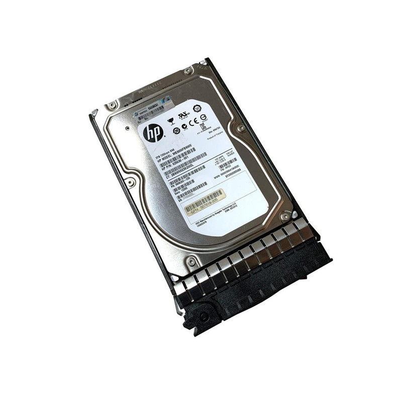3TB 3.5-inch LFF SAS 6Gb/s 7.2K RPM Midline (MDL) Dual Port (DP) Hot-Plug Hard Drive
