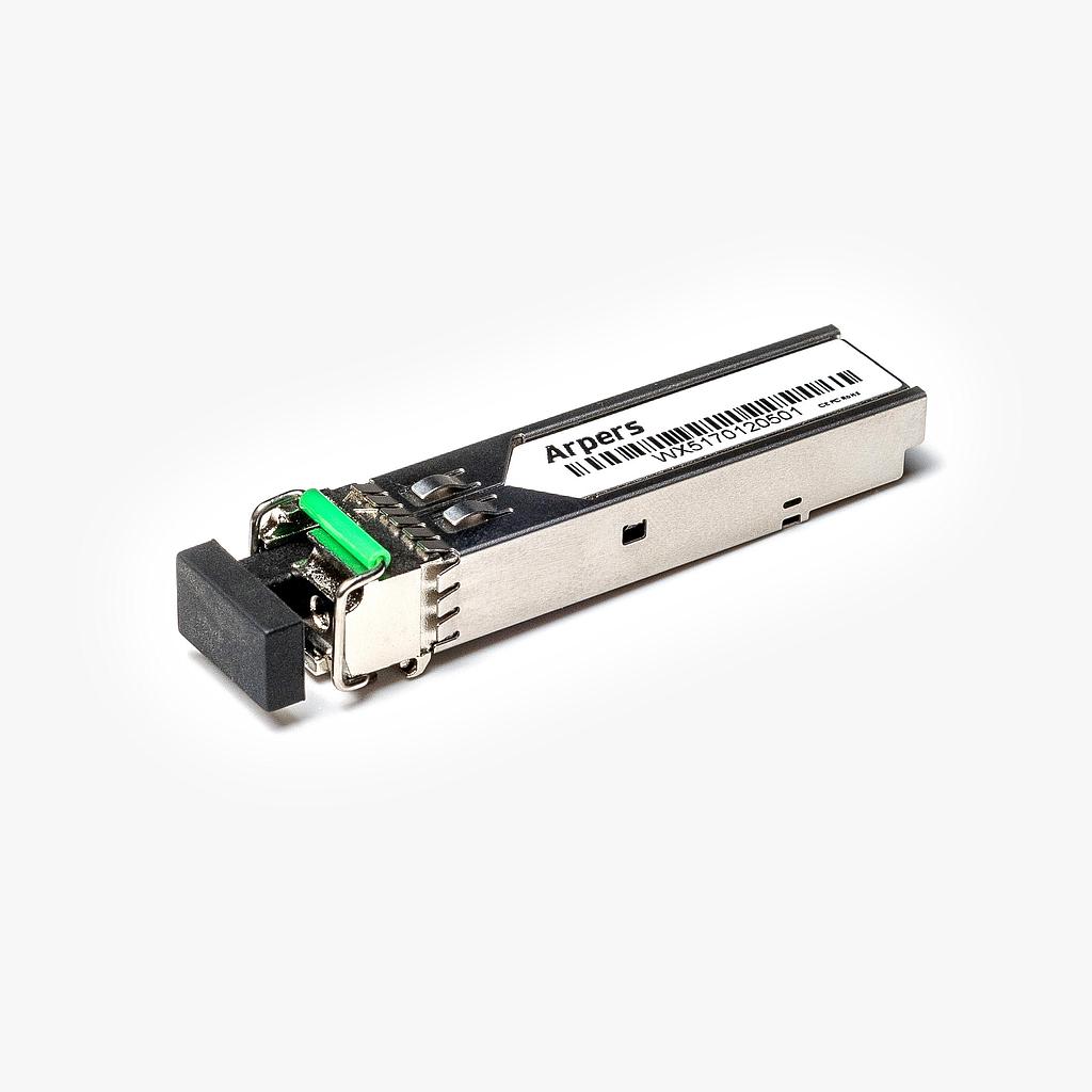 Arpers 10GBASE-DWDM SFP+, 1545.32nm, 80Km, DOM, LC Dúplex, SMF, Optical Transceiver Module compatible with Huawei