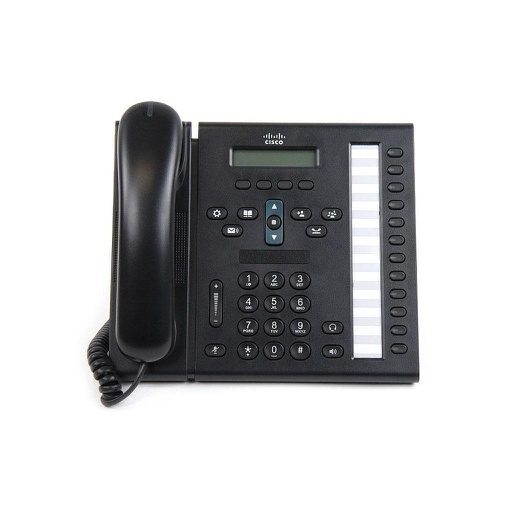 [CP-6961-CL-K9] Cisco Unified IP Phone 6961, Charcoal, Slimline Handset