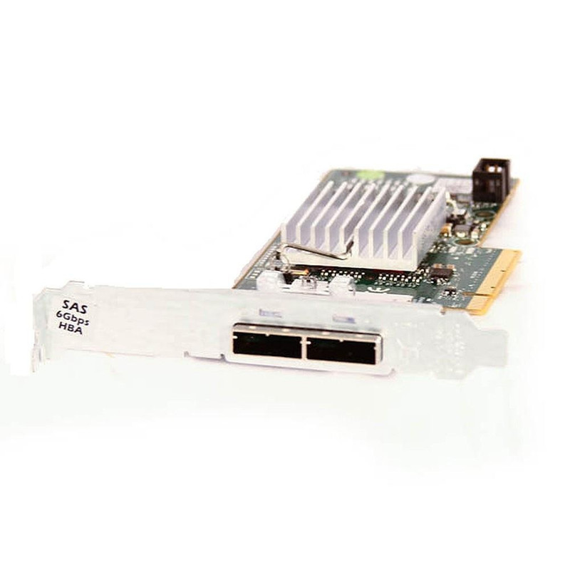 Dell PERC H200E 6Gb/s HBA SAS PCIe External RAID Controller Adapter, high profile bracket