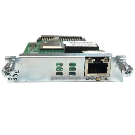 [VWIC3-1MFT-G703] Cisco 1-Port G.703 Multiflex Trunk Voice/WAN Interface Card
