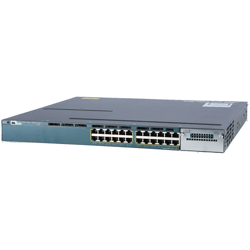 [WS-C3560X-24P-L] Cisco Catalyst 3560X Standalone 24 10/100/1000 Ethernet PoE+ ports, with one 715W AC power supply 1 RU, LAN Base feature set
