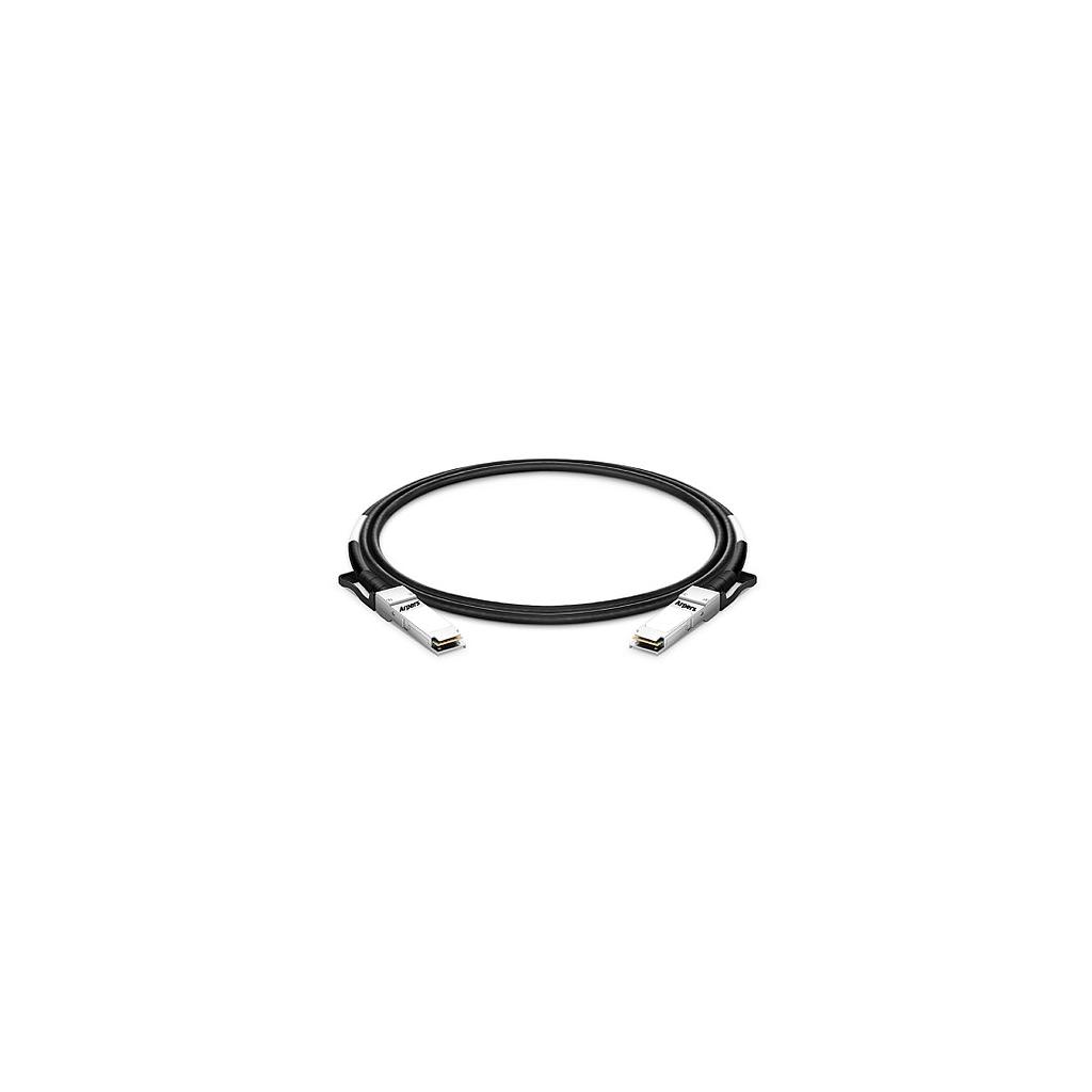 Arpers Cable Twinax de cobre de conexión directa pasivo (DAC), 100G QSFP28 1m compatible with Cisco