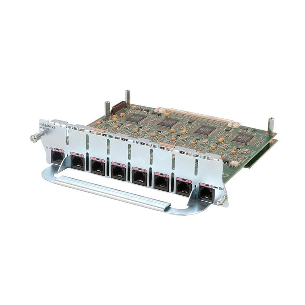 Cisco 8-port Analog Modem Network Module with V.92