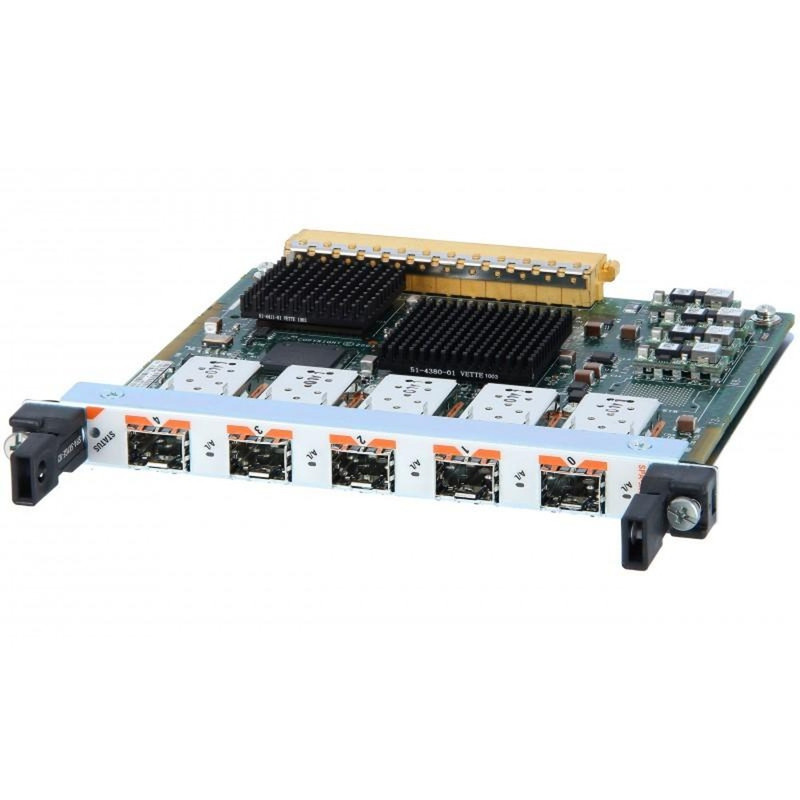 Cisco 5-Port Gigabit Ethernet Shared Port Adapter