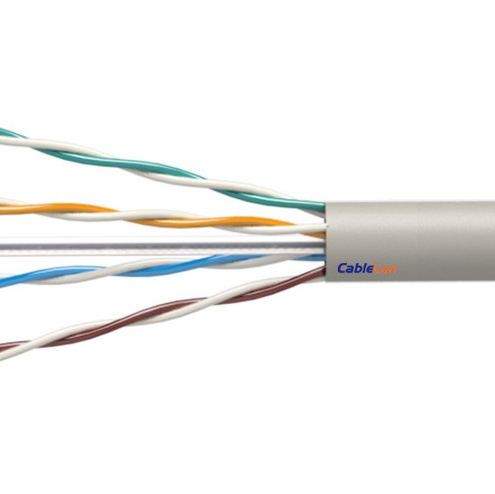 Cable interior rígido C-6 U/UTP, LSZH, Dca, caja 305 m