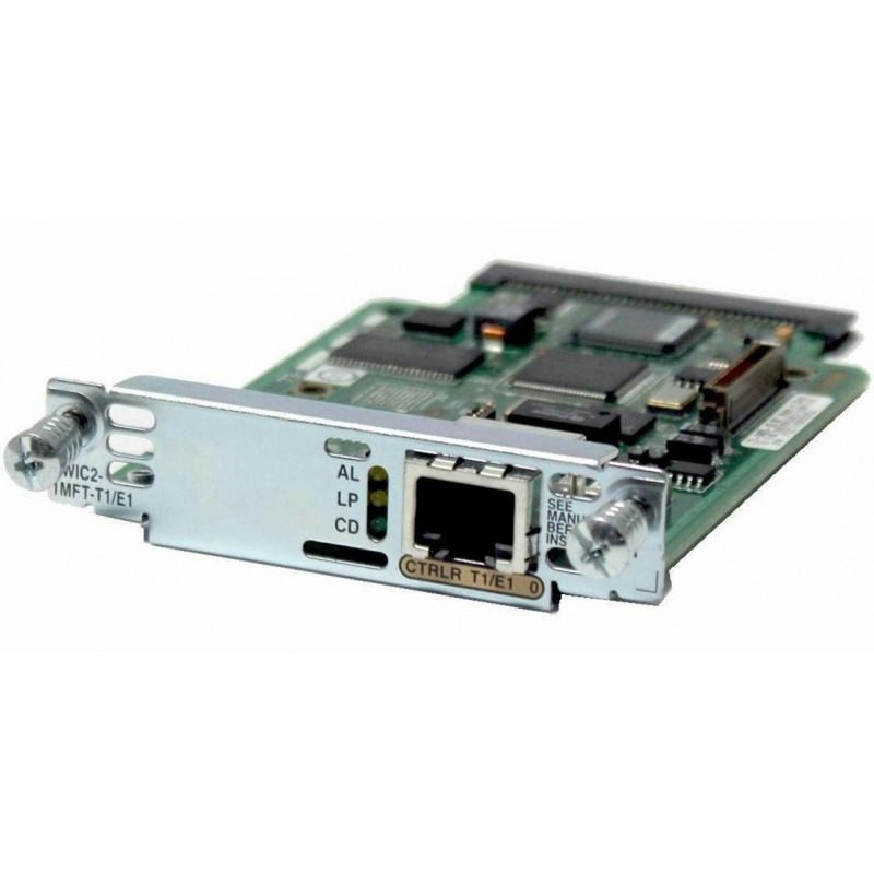 Cisco 1-Port Multiflex Trunk Voice/WAN 2nd Generation Interface Card - T1/E1