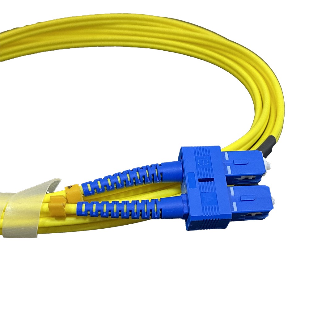 Latiguillo F.O. duplex, OS2 Multimodo 9/125 μm ST-UPC / SC-UPC