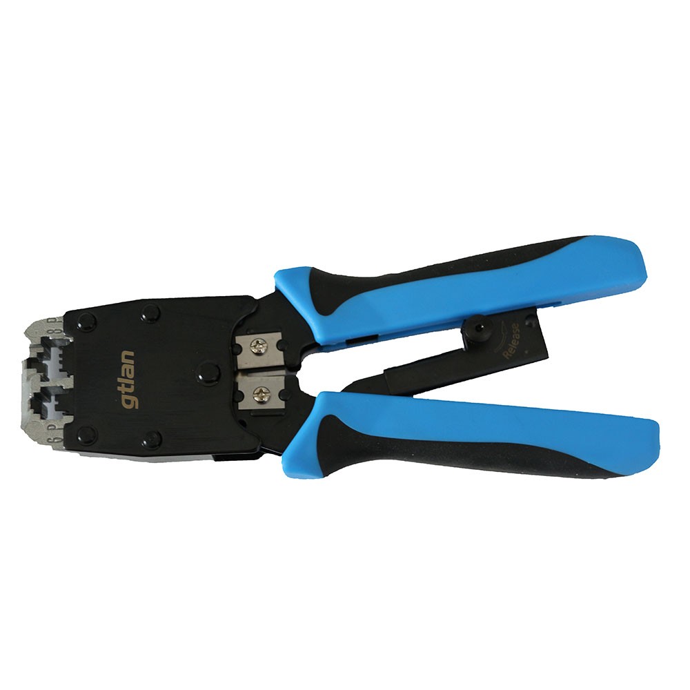 Tenaza profesional para engastar conectores RJ45/11/12