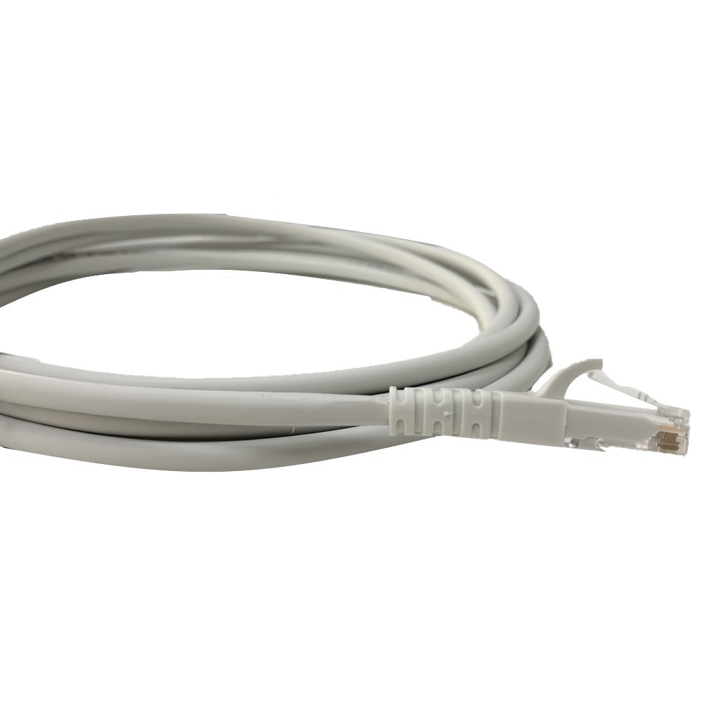 LATIGUILLO RJ45 C-6 UTP 0.25MT gtlan GRIS LSZH