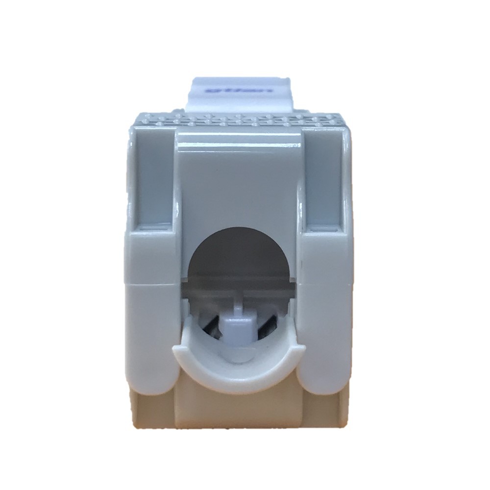 Conector RJ45 Hembra C-6 UTP, 180º, Tool less, 50μ oro