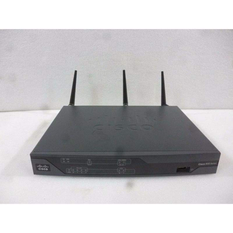 Cisco 881 ISR Ethernet Security Router with 802.11n FCC Compliant