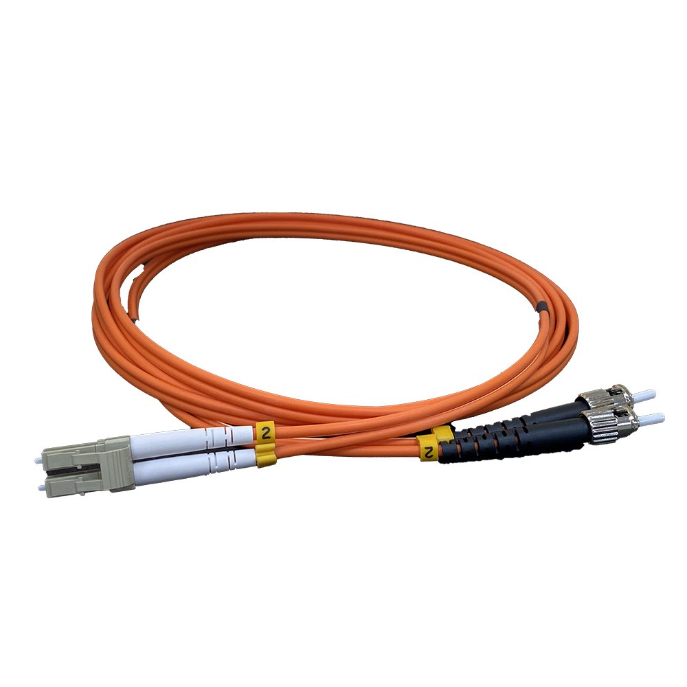 Latiguillo F.O. duplex, OM2 MM 50/125 μm ST-UPC / LC-UPC